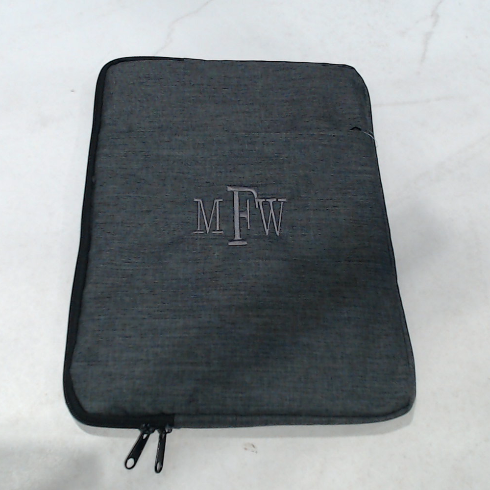 BLOOPER ACCESSORY: Monogrammed Laptop Sleeve