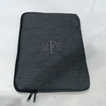 BLOOPER ACCESSORY: Monogrammed Laptop Sleeve