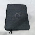 BLOOPER ACCESSORY: Monogrammed Laptop Sleeve