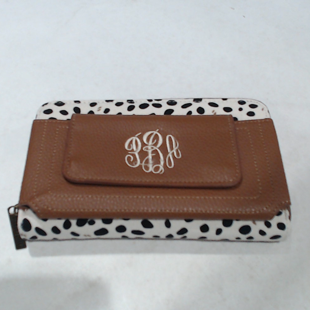 BLOOPER ACCESSORY: Monogrammed Phone Wallet Wristlet