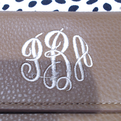 BLOOPER ACCESSORY: Monogrammed Phone Wallet Wristlet