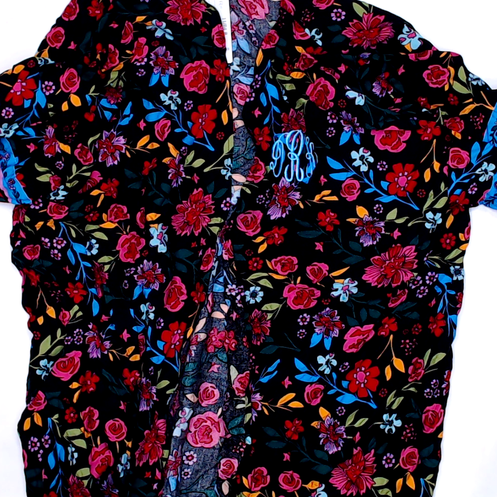 BLOOPER CLOTHING: Monogrammed Duster
