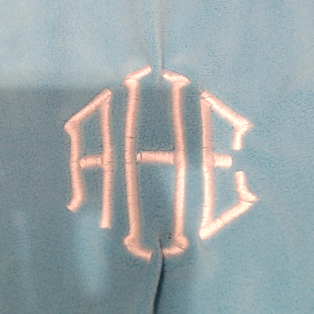 BLOOPER CLOTHING: Monogrammed Puff Sleeve Fleece Pullover