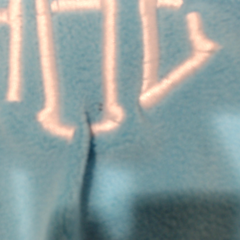 BLOOPER CLOTHING: Monogrammed Puff Sleeve Fleece Pullover