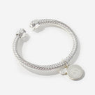 Personalized Cable Bracelet | Silver