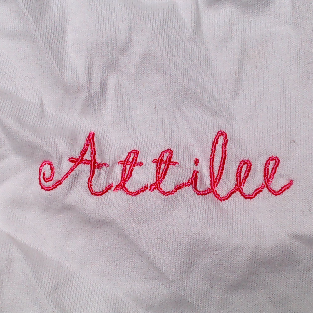 BLOOPER KIDS: Monogrammed Baby Bib