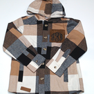 BLOOPER KIDS: Monogrammed Kids Shacket