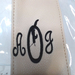 BLOOPER BAG: Monogrammed Clear Stadium Crossbody Bag