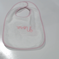 BLOOPER KIDS: Monogrammed Outline Baby Bib