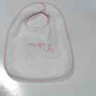 BLOOPER KIDS: Monogrammed Outline Baby Bib