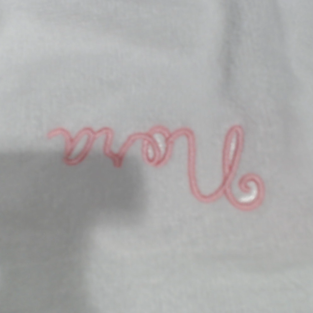 BLOOPER KIDS: Monogrammed Outline Baby Bib