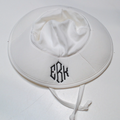 BLOOPER KIDS: Monogrammed Baby Sun Hat