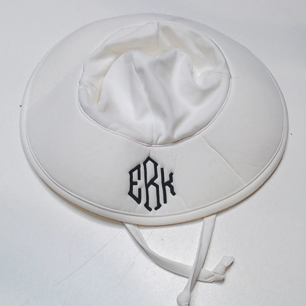BLOOPER KIDS: Monogrammed Baby Sun Hat