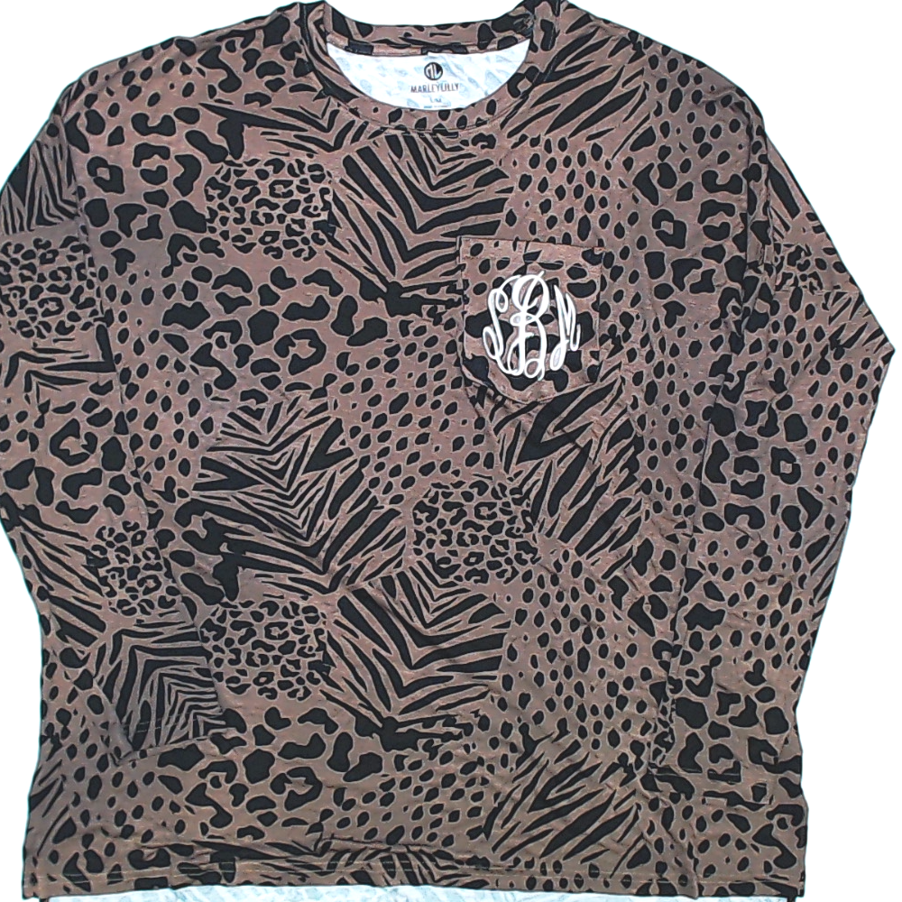 BLOOPER CLOTHING: Monogrammed Tunic Shirt