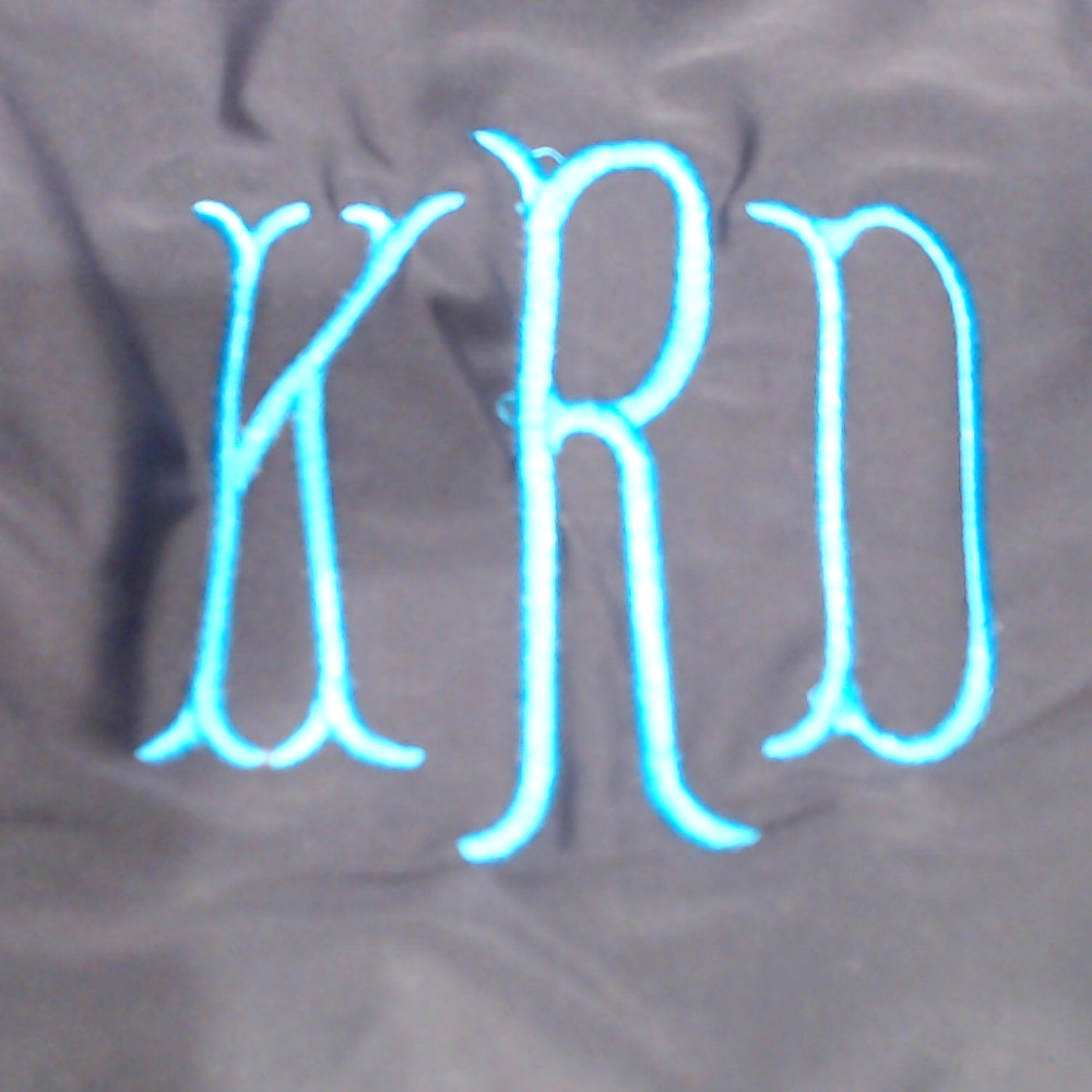 BLOOPER SWIM: Monogrammed One Piece Bathing Suit