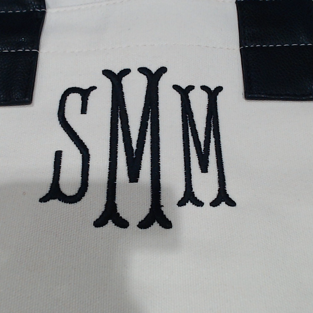BLOOPER BAG: Monogrammed Upscale Weekender