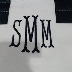 BLOOPER BAG: Monogrammed Upscale Weekender