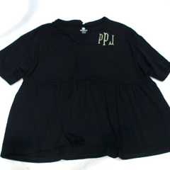 BLOOPER CLOTHING: Monogrammed Peplum Top
