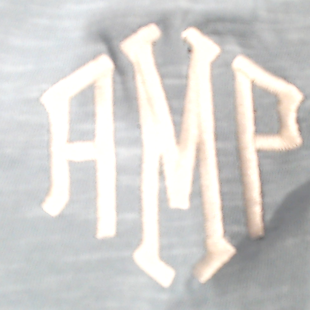 BLOOPER CLOTHING: Monogrammed Henley