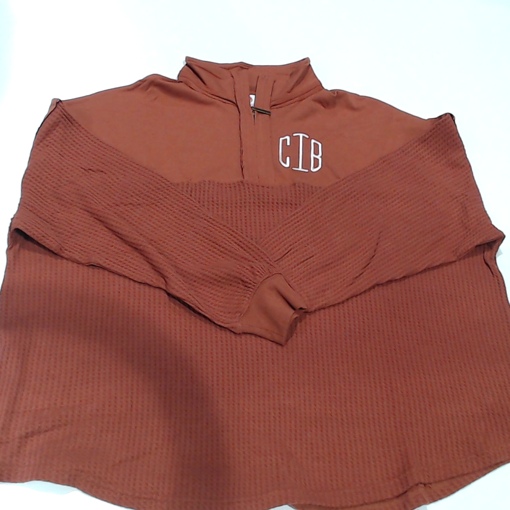 BLOOPER CLOTHING: Monogrammed Waffle Knit Pullover