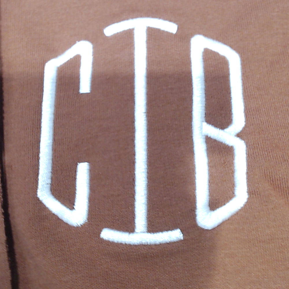 BLOOPER CLOTHING: Monogrammed Waffle Knit Pullover