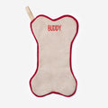 personalized dog bone stocking 