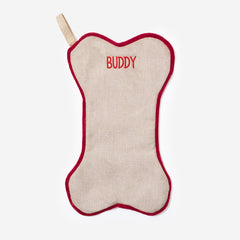 personalized dog bone stocking 