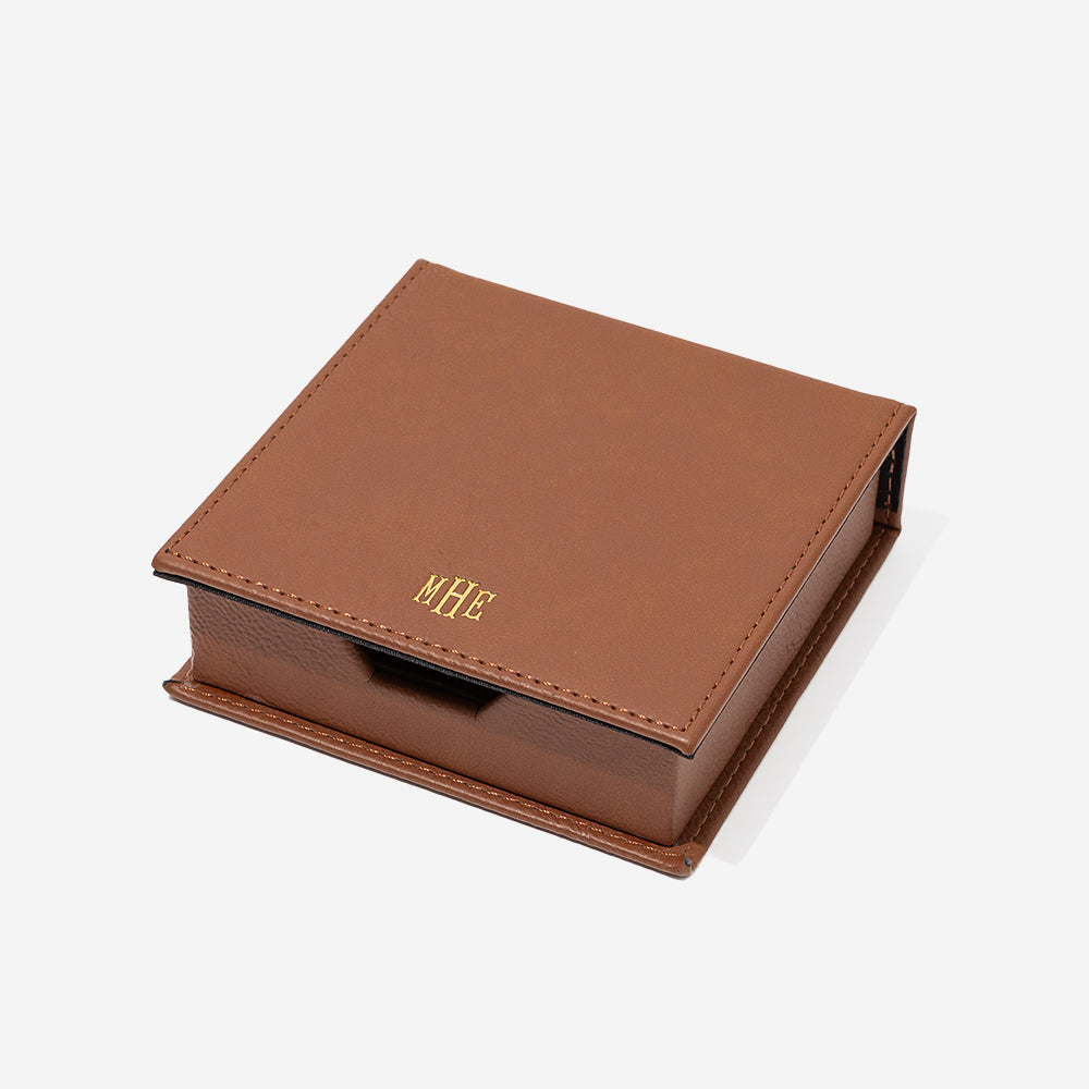 Personalized Keepsake Box in Brown