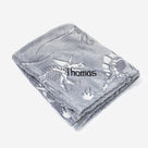 Personalized Kids Plush Blanket | Dinosaurs