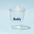 Personalized Pet Treat Container | Medium Clear