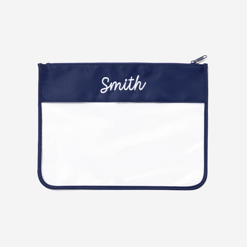 Personalized Project Bag in Navy