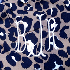 BLOOPER SWIM: Monogrammed Cover Up