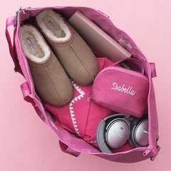 pink punch weekend bag inside shot
