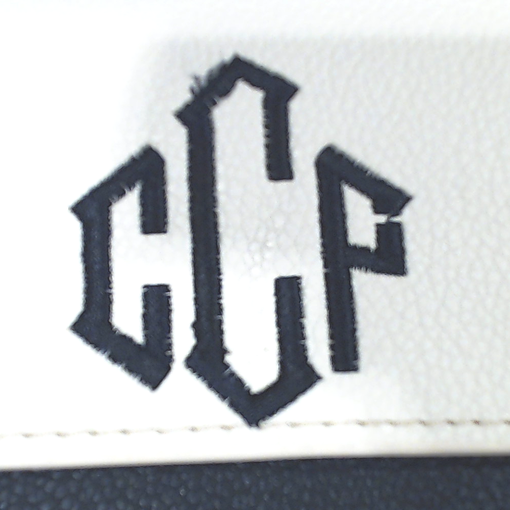 BLOOPER BAG: Monogrammed Phone Wallet Wristlet
