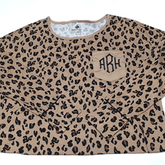 BLOOPER CLOTHING: Monogrammed Pajama Shirt