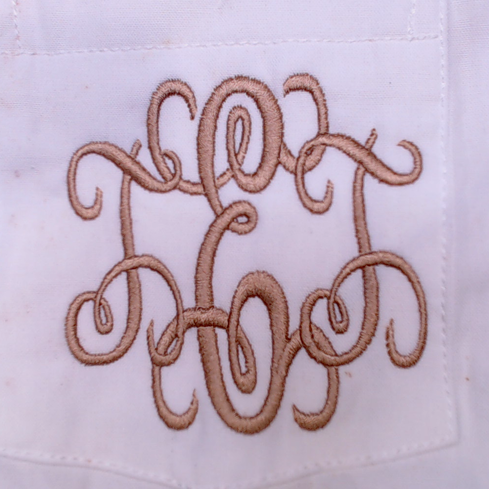 BLOOPER CLOTHING: Monogrammed Button Down Tunic