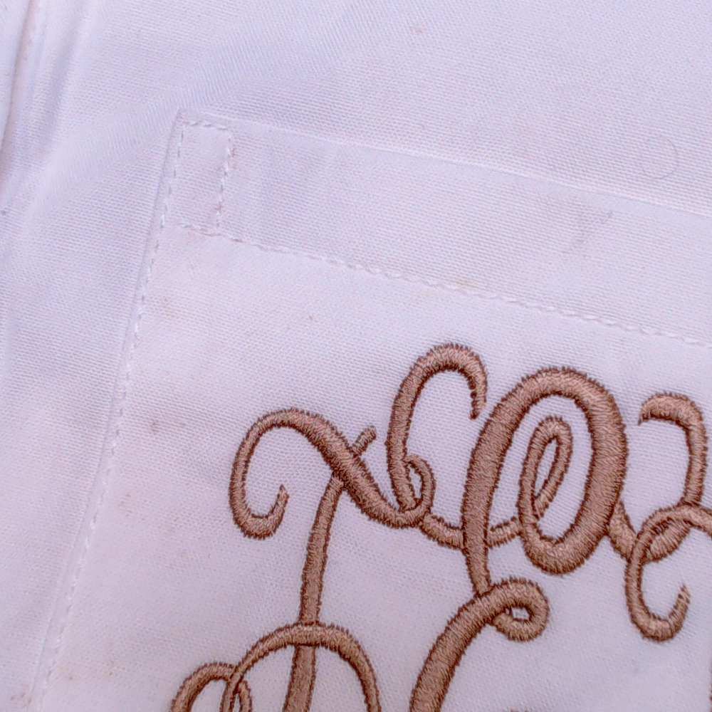 BLOOPER CLOTHING: Monogrammed Button Down Tunic