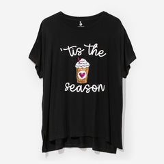 Sequin Coffee Tee