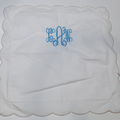 BLOOPER ACCESSORY: Monogrammed Pillow Sham