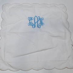 BLOOPER ACCESSORY: Monogrammed Pillow Sham