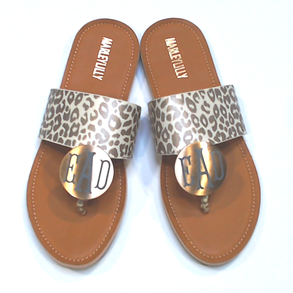 BLOOPER KIDS: Monogrammed Youth Sandals
