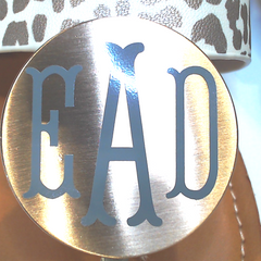 BLOOPER KIDS: Monogrammed Youth Sandals