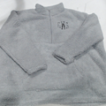BLOOPER CLOTHING: Monogrammed Quarter Zip Sweatshirt