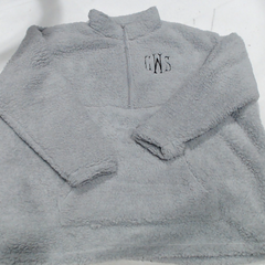 BLOOPER CLOTHING: Monogrammed Quarter Zip Sweatshirt