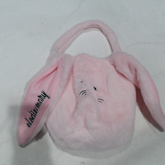 BLOOPER KIDS: Monogrammed Bunny Easter Basket