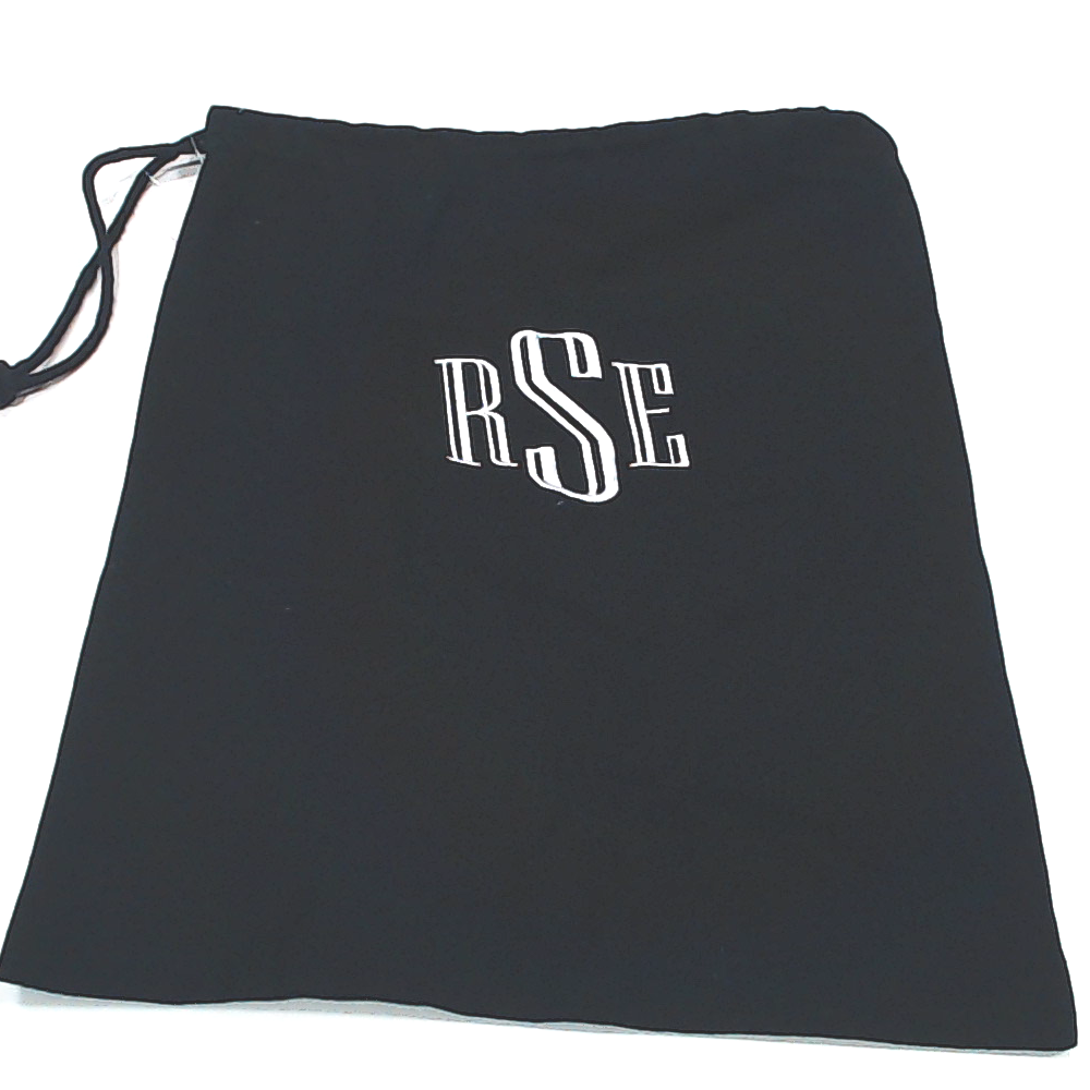 BLOOPER BAG: Monogrammed Drawstring Travel Bag