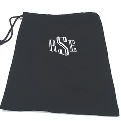 BLOOPER BAG: Monogrammed Drawstring Travel Bag