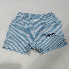 BLOOPER KIDS: Monogrammed Boys Swim Trunks