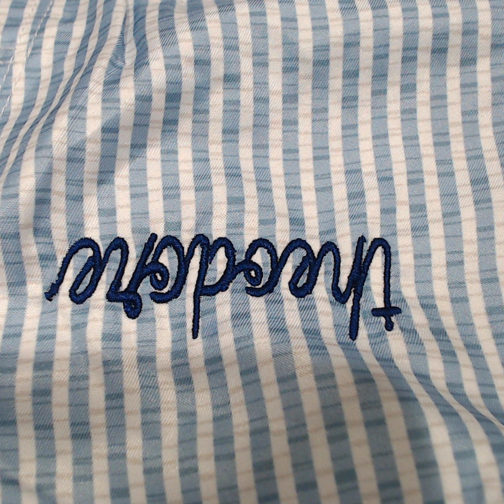 BLOOPER KIDS: Monogrammed Boys Swim Trunks