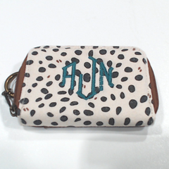 BLOOPER BAG: Monogrammed Keychain Wallet